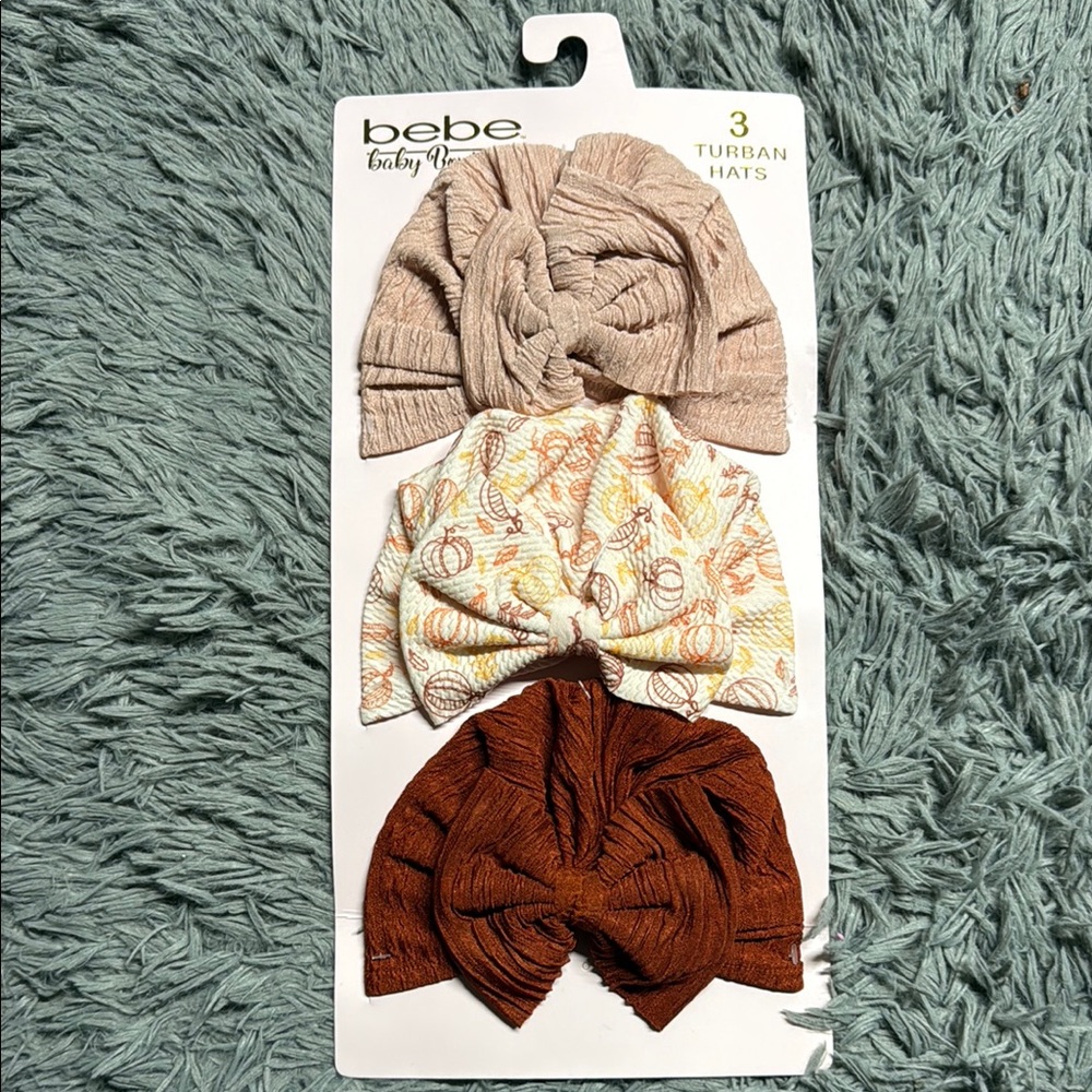 🥰🥰Bebe Baby Boutique Turban Hats Set🥰🥰